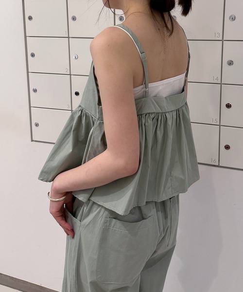 solleim（ソルレム）の「キャミビスチェセットアップ（ワンピース・レディース・ネイビー/ピンク/グリーン/アイボリー・M）」の21枚目の写真