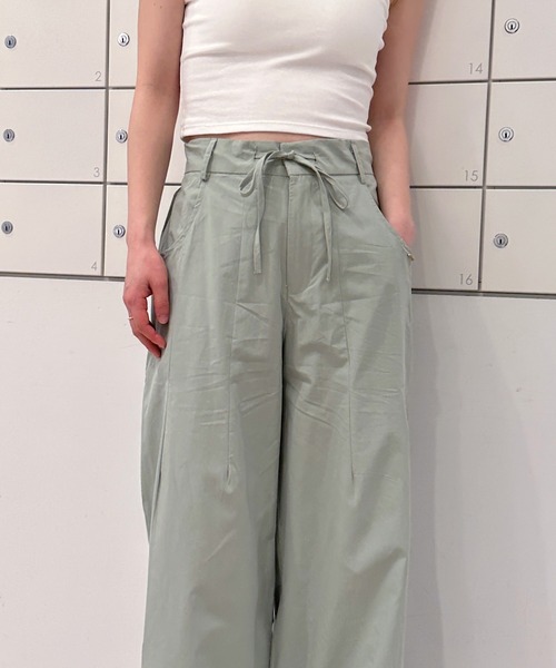 solleim（ソルレム）の「キャミビスチェセットアップ（ワンピース・レディース・ネイビー/ピンク/グリーン/アイボリー・M）」の18枚目の写真