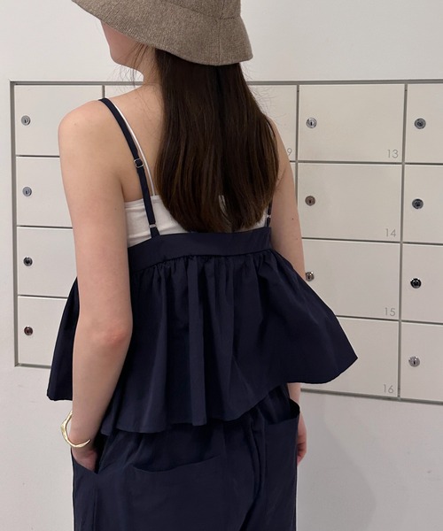 solleim（ソルレム）の「キャミビスチェセットアップ（ワンピース・レディース・ネイビー/ピンク/グリーン/アイボリー・M）」の11枚目の写真