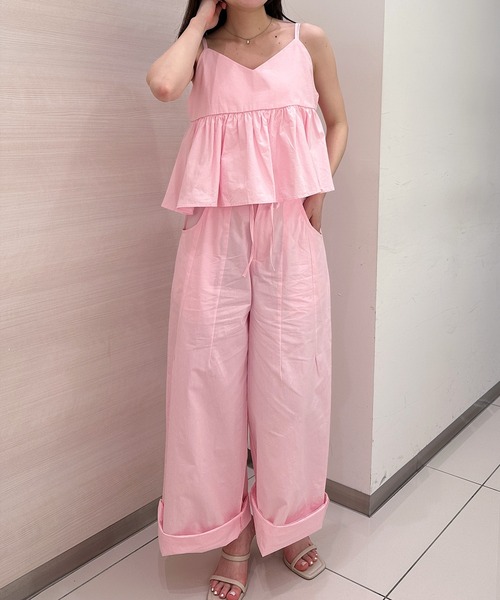 solleim（ソルレム）の「キャミビスチェセットアップ（ワンピース