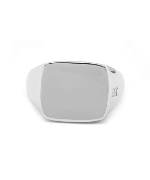 LION HEART（ライオンハート）の「【限定展開】“LH-1”スクエアリング/サージカルステンレス（金属アレルギー対応）【LION HEART / ライオンハート】（リング・メンズ・シルバー・17号/19号/21号）」の2枚目の写真