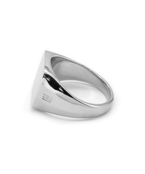 LION HEART（ライオンハート）の「【限定展開】“LH-1”スクエアリング/サージカルステンレス（金属アレルギー対応）【LION HEART / ライオンハート】（リング・メンズ・シルバー・17号/19号/21号）」の3枚目の写真