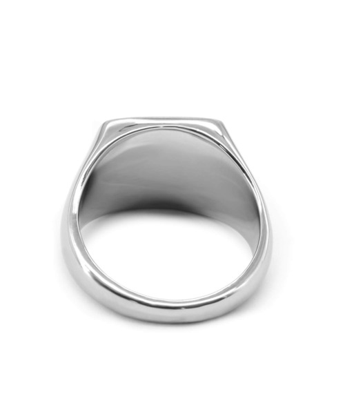 LION HEART（ライオンハート）の「【限定展開】“LH-1”スクエアリング/サージカルステンレス（金属アレルギー対応）【LION HEART / ライオンハート】（リング・メンズ・シルバー・17号/19号/21号）」の4枚目の写真