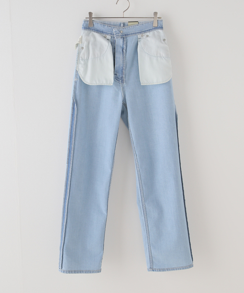 新品タグ付 ヤヌークYANUK LEA BOYS STRAIGHT AIC 25 YANUK/ヤヌーク】LEA BOYS STRAIGHT AIC デニム（デニムパンツ
