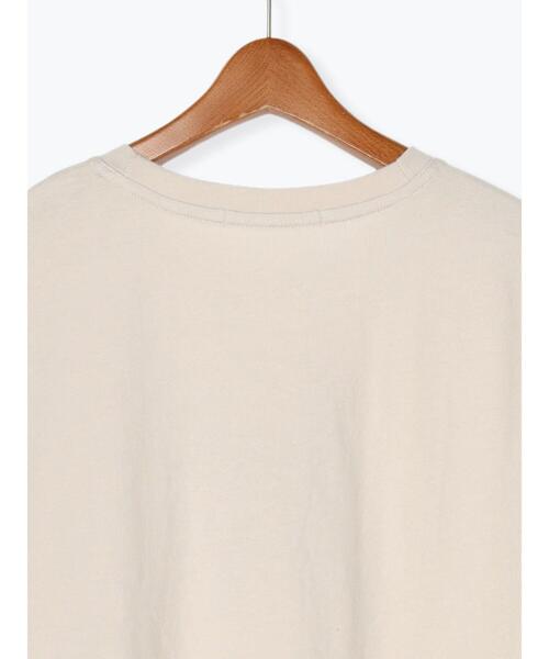 Lugnoncure（ルノンキュール）の「エンボスロゴTシャツ（Tシャツ/カットソー・レディース・グレー/オフホワイト/チャコールグレー・F）」の22枚目の写真