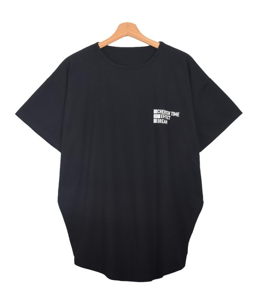 Felt-Maglietta(フェルトマリエッタ)の「フロントバックロゴプリントTシャツ(Tシャツ/カットソー・レディース・ホワイト/チャコールグレー/ブラック/ターコイズブルー・FREE)」の13枚目の写真