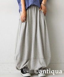 antiqua | 綿100%裏毛バルーンスカート(スカート)
