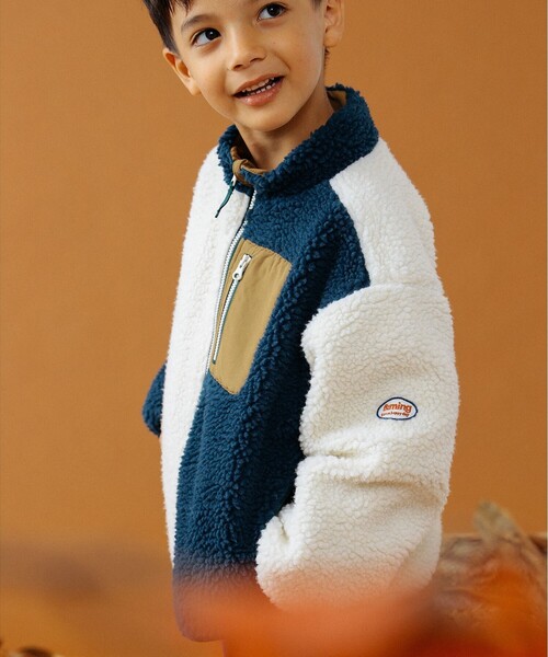 B MING by BEAMS リバーシブル　ボア　ブルゾン BEAMS mini》大人気！リバーシブルボアブルゾンの秘密！｜ビームス