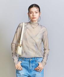BEAUTY&YOUTH UNITED ARROWS | シアーマーブル タートルネック トップス(Tシャツ/カットソー)