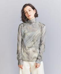 BEAUTY&YOUTH UNITED ARROWS | シアーマーブル タートルネック トップス(Tシャツ/カットソー)