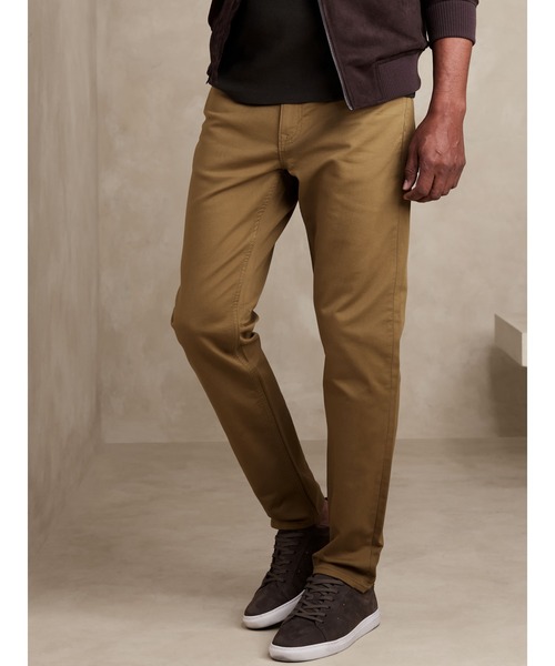 BANANA REPUBLIC FACTORY STORE（バナナリパブリック ファクトリーストア）の「BANANA REPUBLIC FACTORY STORE　　アスレティックフィットトラベルパンツ（チノパンツ・メンズ・ネイビー/ブラック/ブラウン・29/30/30/30/31/30/32/30/28/30/34/30/33/30）」の12枚目の写真