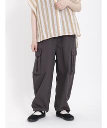 Samansa Mos2 | ナイロン裾ドロストカーゴパンツ(カーゴパンツ)