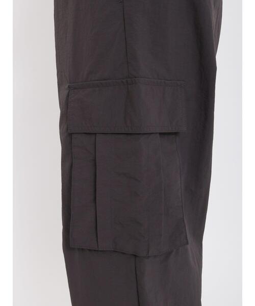 Samansa Mos2（サマンサ モスモス）の「ナイロン裾ドロストカーゴパンツ（カーゴパンツ・レディース・カーキ/ベージュ/チャコールグレー・F）」の22枚目の写真
