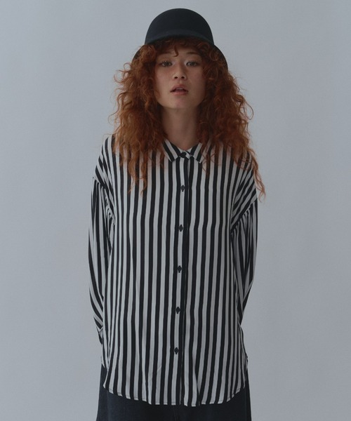 manana suerte（マニャーナスエルテ）の「ボリュームスリーブブラウス（シャツ/ブラウス・レディース・ストライプ/ドット・FREE）」の12枚目の写真