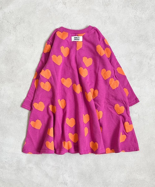 HOGAN RANCH WEAR(ホーガンランチウエア)の「キャンディーペーパーナガソデワンピース(80~140cm)(ワンピース・キッズ・レッド/ブルー/イエロー/ピンク/ブラック/オフホワイト・130/95/90/140/120/110/80/100)」の21枚目の写真