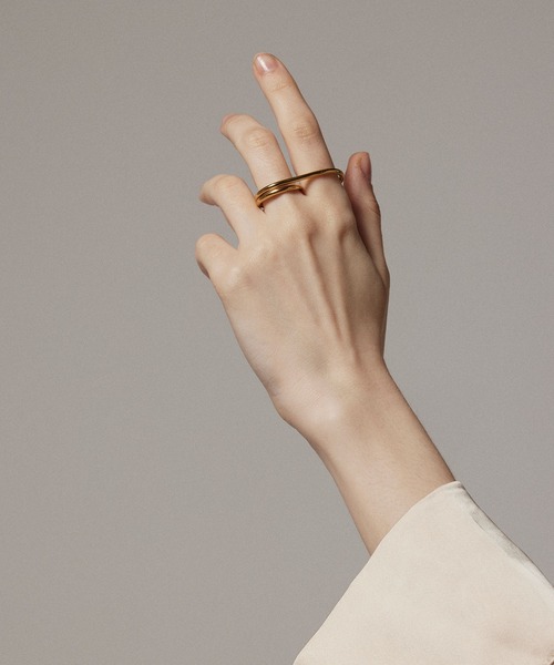 CENE（セネ）の「【CENE】セネ/フィンガーリング（リング・レディース・ゴールド/シルバー・#9/#11/#13）」の6枚目の写真