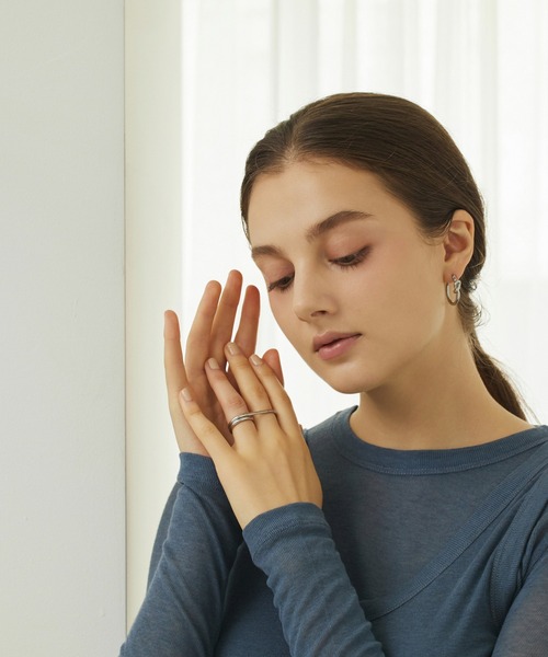 CENE（セネ）の「【CENE】セネ/フィンガーリング（リング・レディース・ゴールド/シルバー・#9/#11/#13）」の20枚目の写真