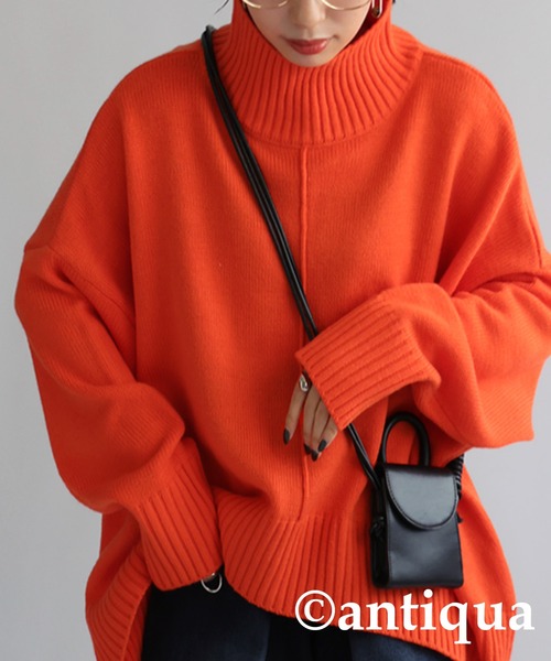 極美品 ミッソーニ オレンジタグ♡ ジグザグ コットンニット チュニック XL ニットの魔術師 イタリア製 最高級オレンジタグ ミッソーニ