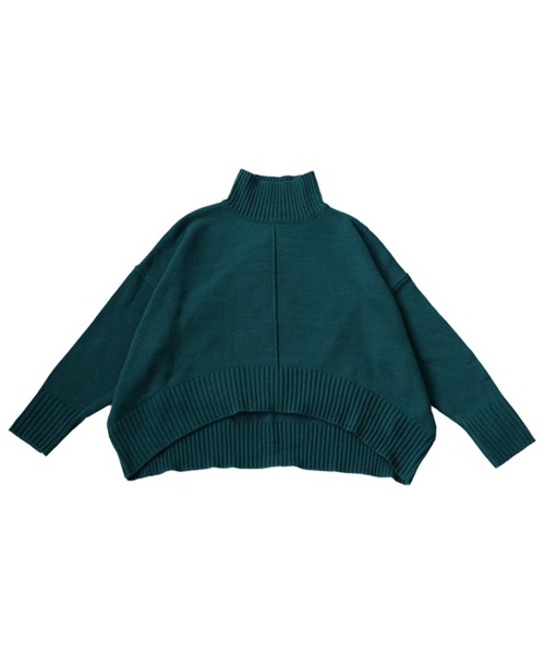 【値下げ不可】古着 LLICA ボロ セール】ハイネックニット（ニット/セーター）｜antiqua（アンティカ