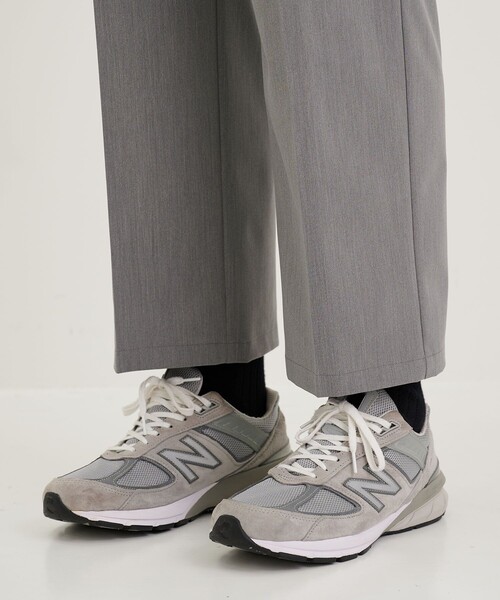 CITY TOKYO（シティトウキョウ）の「ハイファンクション2タックワイドイージースラックス〈セットアップ可能〉（スラックス・メンズ・グレー/ブラック・1/2）」の7枚目の写真