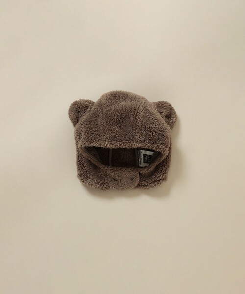 highking（ハイキング）の「highking × こども ビームス / 別注 テンダー 耳つき キャップ 23（キャップ・キッズ・ブラウン系その他3/オフホワイト・ONE SIZE）」の6枚目の写真