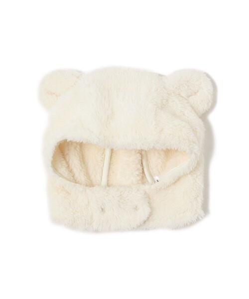 highking（ハイキング）の「highking × こども ビームス / 別注 テンダー 耳つき キャップ 23（キャップ・キッズ・ブラウン系その他3/オフホワイト・ONE SIZE）」の7枚目の写真