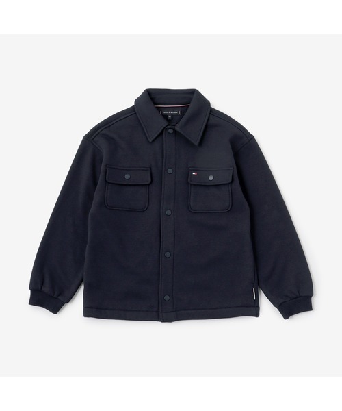TOMMY HILFIGER(トミーヒルフィガー)の「BOYS ポーラーフリースオーバーシャツ(その他アウター・キッズ・ネイビー・100cm/120cm/90cm/110cm/80cm/150cm/X-LARGE/LARGE)」の3枚目の写真