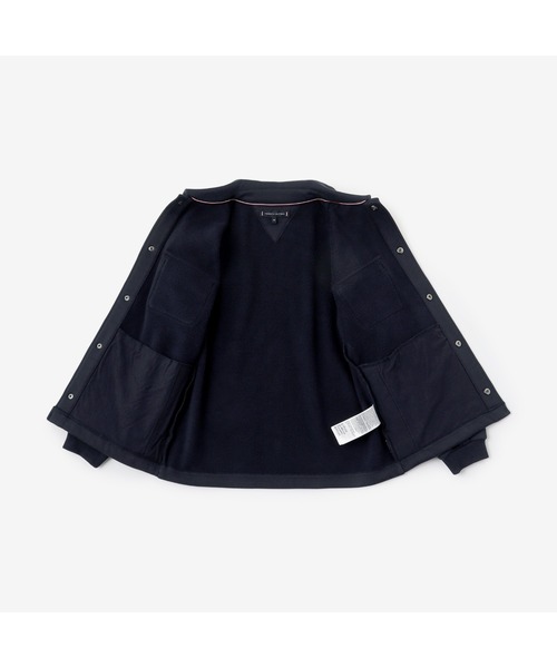 TOMMY HILFIGER(トミーヒルフィガー)の「BOYS ポーラーフリースオーバーシャツ(その他アウター・キッズ・ネイビー・100cm/120cm/90cm/110cm/80cm/150cm/X-LARGE/LARGE)」の5枚目の写真