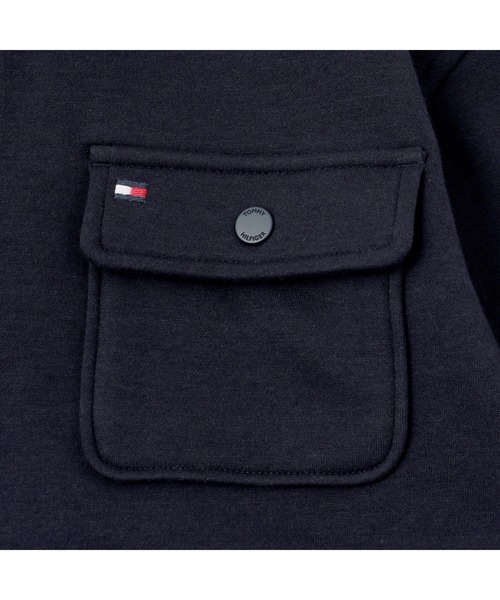 TOMMY HILFIGER(トミーヒルフィガー)の「BOYS ポーラーフリースオーバーシャツ(その他アウター・キッズ・ネイビー・100cm/120cm/90cm/110cm/80cm/150cm/X-LARGE/LARGE)」の9枚目の写真