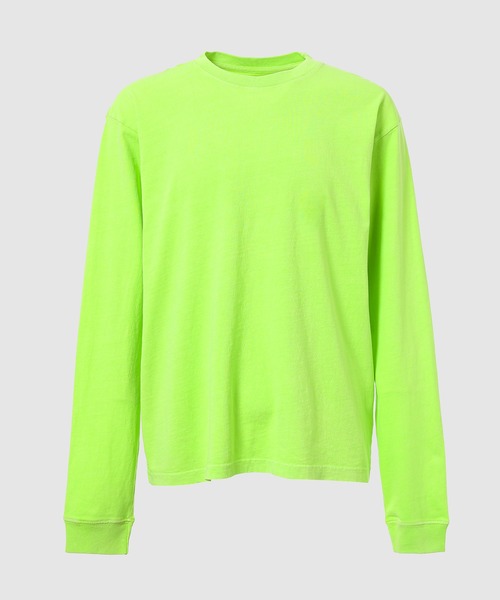 ECOCYCLE(エコサイクル)の「ELEVATED LS_PIGMENT(Tシャツ/カットソー・メンズ・その他7/ベージュ系その他2/イエロー系その他3/その他8/その他6/レッド系その他5/ブラウン系その他4/ブラック系その他2/オレンジ系その他4・XS/S/M/XL/XXL/L)」の8枚目の写真