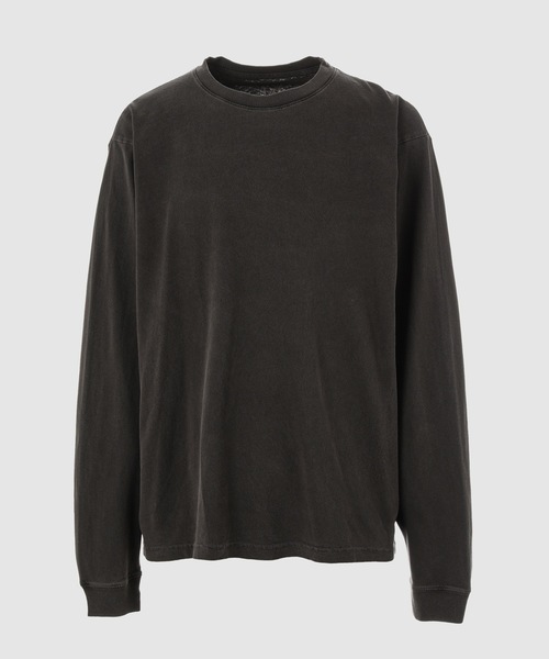 ECOCYCLE(エコサイクル)の「ELEVATED LS_PIGMENT(Tシャツ/カットソー・メンズ・その他7/ベージュ系その他2/イエロー系その他3/その他8/その他6/レッド系その他5/ブラウン系その他4/ブラック系その他2/オレンジ系その他4・XS/S/M/XL/XXL/L)」の2枚目の写真
