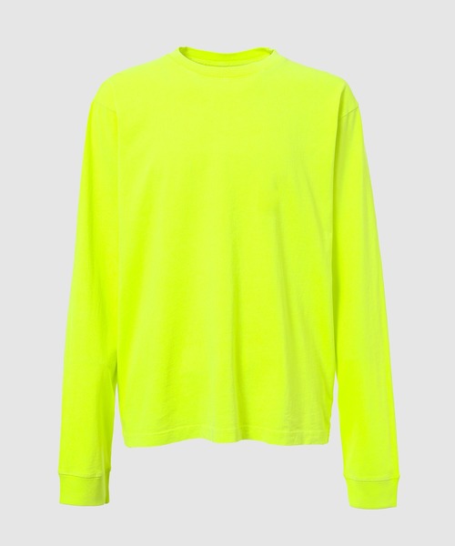 ECOCYCLE(エコサイクル)の「ELEVATED LS_PIGMENT(Tシャツ/カットソー・メンズ・その他7/ベージュ系その他2/イエロー系その他3/その他8/その他6/レッド系その他5/ブラウン系その他4/ブラック系その他2/オレンジ系その他4・XS/S/M/XL/XXL/L)」の5枚目の写真