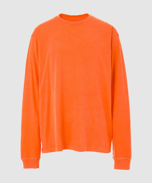 ELEVATED LS_PIGMENT（Tシャツ/カットソー）｜ECOCYCLE（エコ