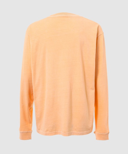 ECOCYCLE(エコサイクル)の「ELEVATED LS_PIGMENT(Tシャツ/カットソー・メンズ・その他7/ベージュ系その他2/イエロー系その他3/その他8/その他6/レッド系その他5/ブラウン系その他4/ブラック系その他2/オレンジ系その他4・XS/S/M/XL/XXL/L)」の10枚目の写真