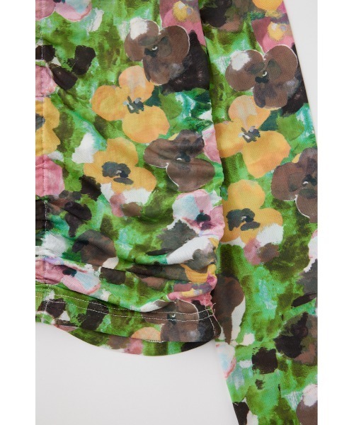 MOUSSY（マウジー）の「FLORAL SHEER ロングスリーブTシャツ（T