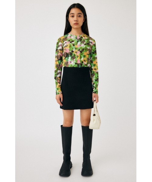 【タグ付き】moussy FLORAL シアーシャツ MOUSSY ボタニカルシアーシャツ - メルカリ