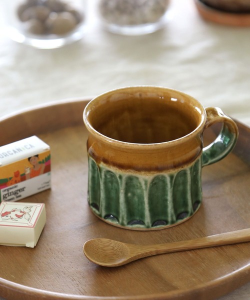 BAYFLOW（ベイフロー）の「[BAYFLOW BLENDS(ベイフローブレンズ)]ソギマグ（グラス/マグカップ/タンブラー・レディース・グリーン/ダークブルー/ネイビー・0）」の9枚目の写真