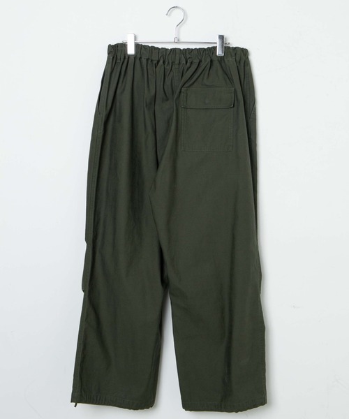 WEGO（ウィゴー）の「WEGO/バックサテンワイドミリタリーパンツ（カーゴパンツ・メンズ・カーキ/ブラック/ホワイト・LARGE/MEDIUM）」の22枚目の写真