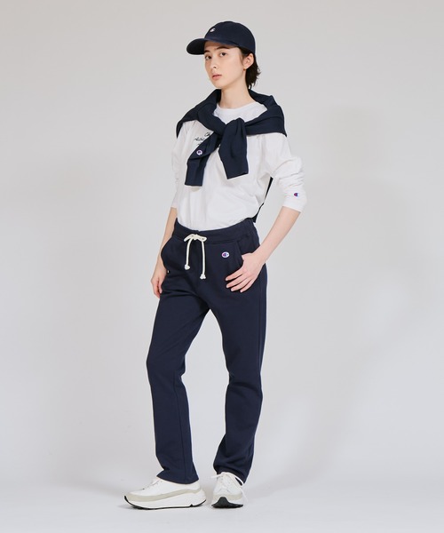Champion(チャンピオン)の「【Champion/チャンピオン】レディース ベーシック スウェットパンツ(スウェットパンツ・レディース・ブラック/グレー/ネイビー・MEDIUM/LARGE)」の13枚目の写真