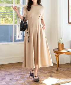 セール】ポンチマーメイドシルエットワンピース（ワンピース