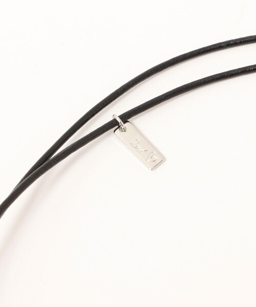 NOLLEY’S（ノーリーズ）の「ビッグリングトップレザーネックレス（シルバー）（ネックレス・レディース・シルバー・FREE）」の3枚目の写真