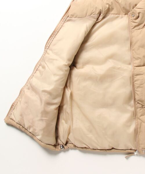 セール】【SETUP7】ハイネックボリューム中綿ダウンベスト