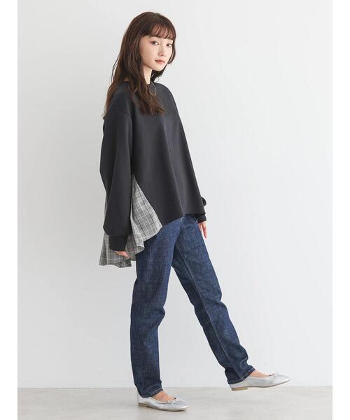 AMERICAN HOLIC（アメリカンホリック）の「異素材バックフレアポンチ 
