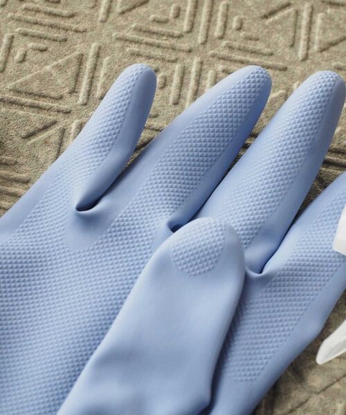 I.D.E.A international（イデアインターナショナル）の「Marigold グローブ 敏感肌用（キッチンツール・レディース・ブルー/その他・SMALL/MEDIUM）」の6枚目の写真