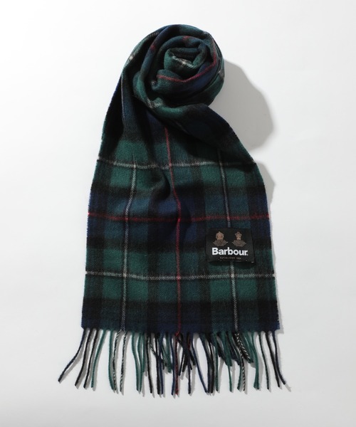 値下げしました！新品未使用！バブアー　マフラー　ブロックチェック　プレゼント用 Barbour（バブアー）の「【Barbour】≪限定展開≫barbour new