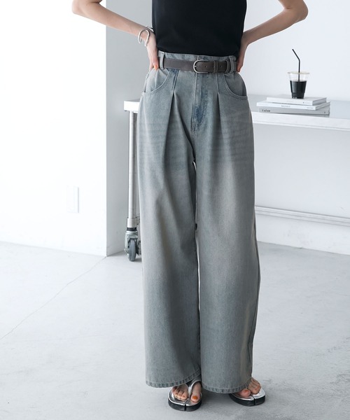 forksy.】シボ調シングルピンバックルーベルト forksy.│MONO-MART