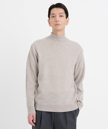 THE TOKYO | 【THE TOKYO/ザトウキョウ】Ensemble Woolen Knit H/N PO/アンサンブルウーレンニットハイネックプルオーバー(ニット/セーター)