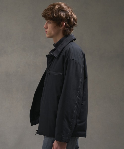 PUBLIC TOKYO パブリックトウキョウ コンビブルゾン アウター PUBLIC TOKYO（パブリックトウキョウ）の「〈軽量〉中綿コンビブルゾン