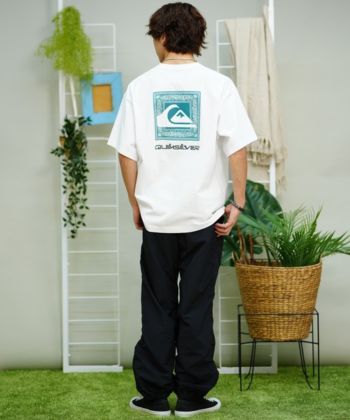 Quiksilver（クイックシルバー）の「【ムラサキスポーツ限定】QUIKSILVER/クイックシルバー Tシャツ 半袖 ルーズフィット  QST241624M（Tシャツ/カットソー・メンズ・ブラック系/ホワイト系/ホワイト系2/ホワイト系3/ブラック系2・M/L/XL）」の20枚目の写真