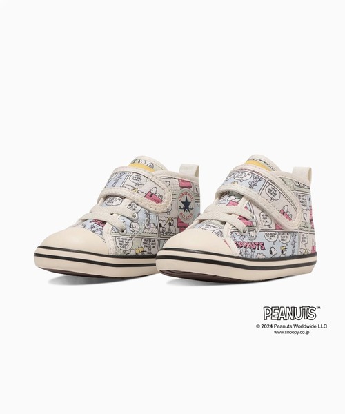 CONVERSE/コンバース キッズ スニーカー BABY ALL STAR N PEANUTS CP V-1 スヌーピー 37303050（スニーカー）｜CONVERSE（コンバース）
